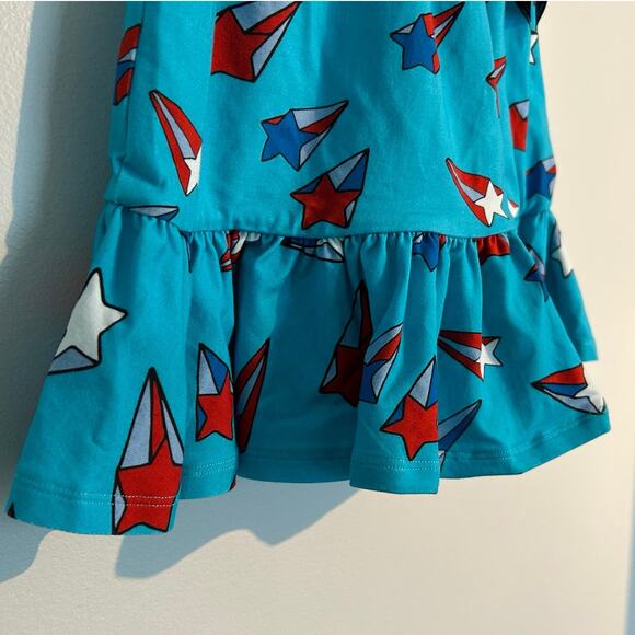 NWT Rags Shooting Stars Patriotic Tiered Dress – 2T - Picture 6 of 8
